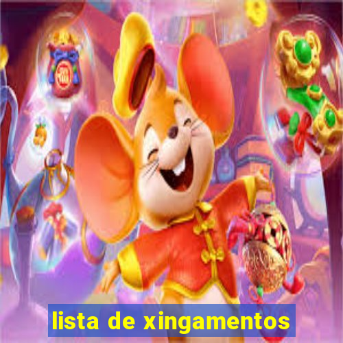 lista de xingamentos